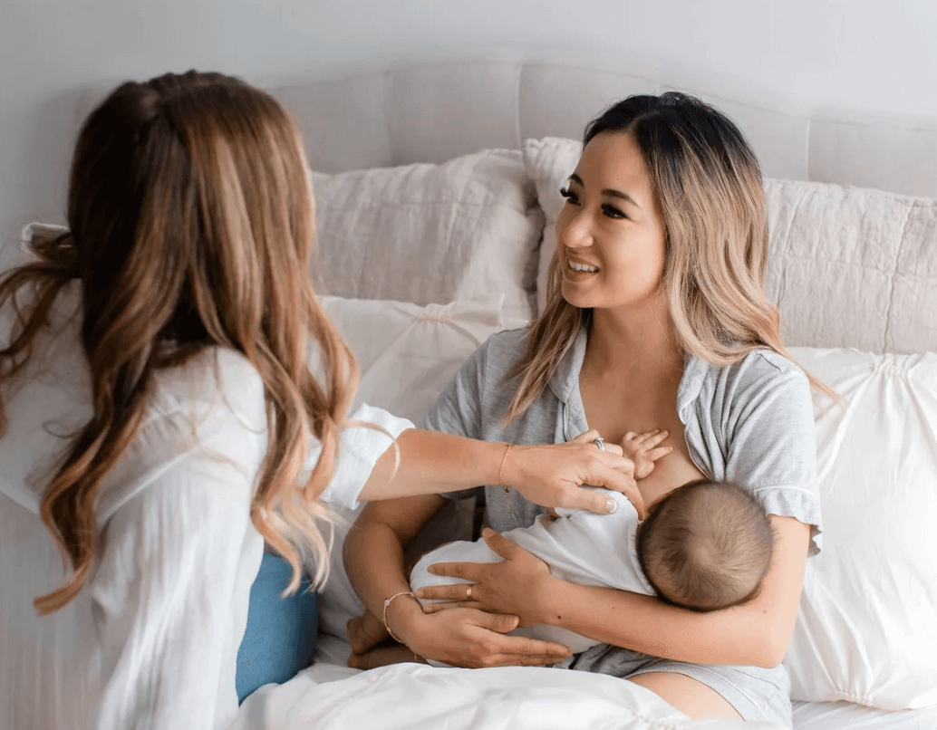 Instagram live with IBCLC Ashley Shapiro and Dr. Bethany Kum DDS